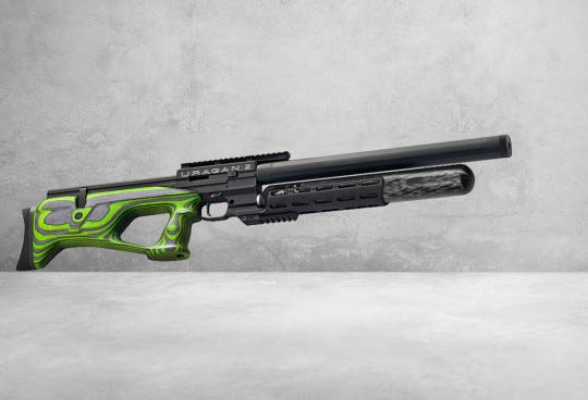 Airgun Technology Uragan 2 600 Grøn Laminat