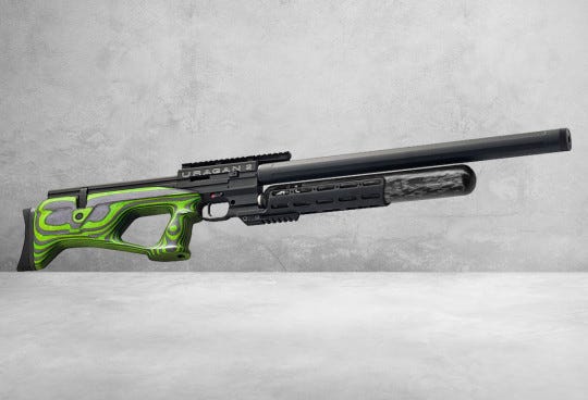Airgun Technology Uragan 2 700 Grøn Laminat