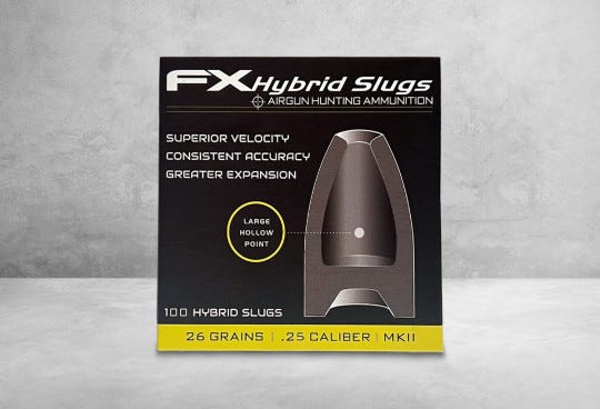 FX Hybrid Slug 6,35 mm (.250) 26 grain