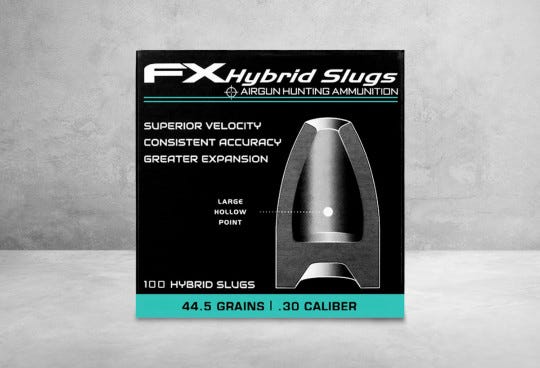 FX Hybrid Slug 7,62 mm (.300) 44.5 grain