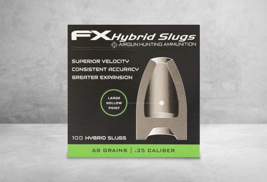 FX Hybrid Slug 9 mm (.357) 68 grain