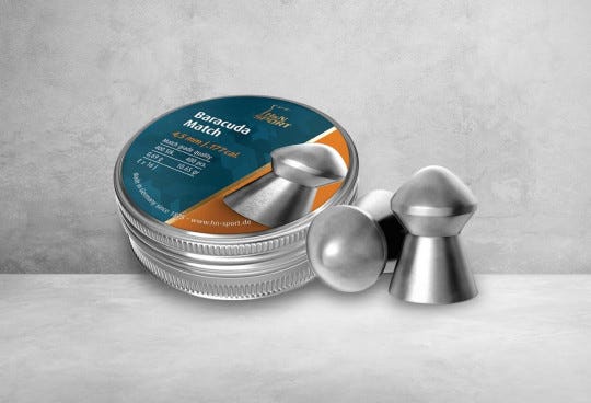 H&N Baracuda Match 4,52 mm 10,65 grain