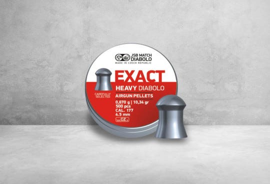 JSB Exact Heavy 4,52 mm 10,34 grain