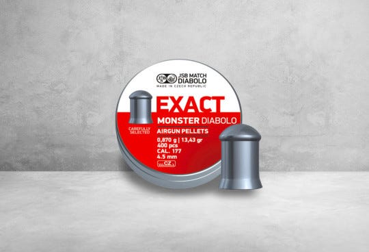 JSB Exact Monster 4,52 mm 13,43 grain