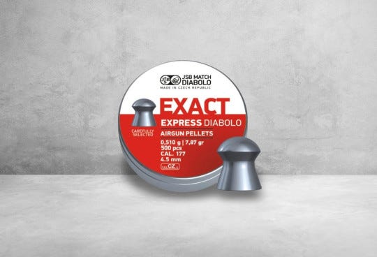 JSB Exact Express 4,52 mm 7,87 grain