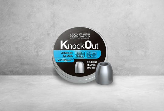 JSB KnockOut MK3 Slugs 4,51 mm 10,03 grain