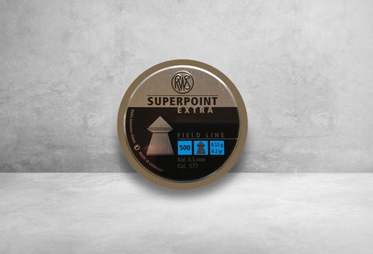 RWS Superpoint Extra 4,5 mm 8,2 grain